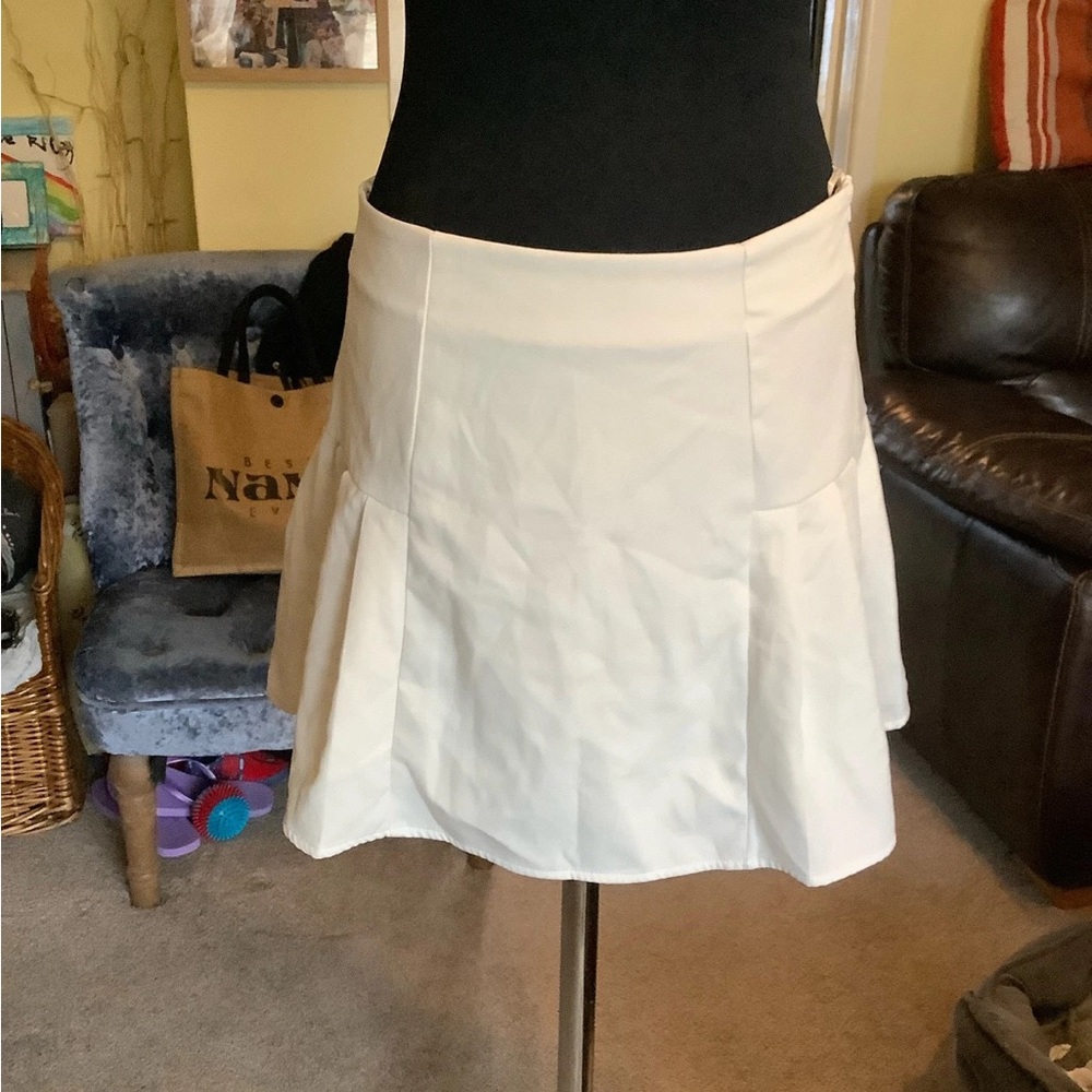 Primark Cream A-Line Skirt
